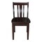 International Concepts Rectangle Set of 2 San Remo Juvenile Chairs, 13.2 in W, 16 in L, 26 in H, Wood, Rich Mocha CC15-105P - alternate 2